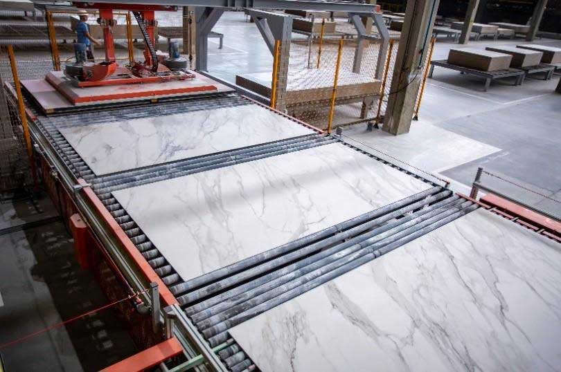 Ceramic tile manufacturing facility